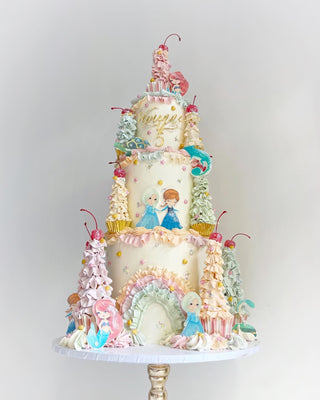 Princess Castle Cake