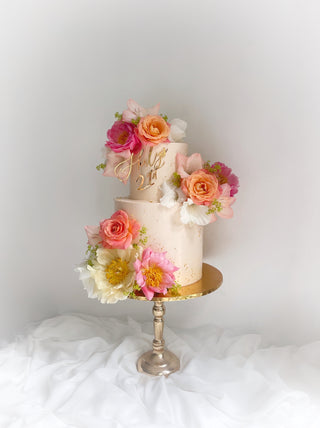 Fresh Flower Cake