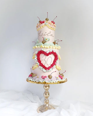 Classic Frilly Cake