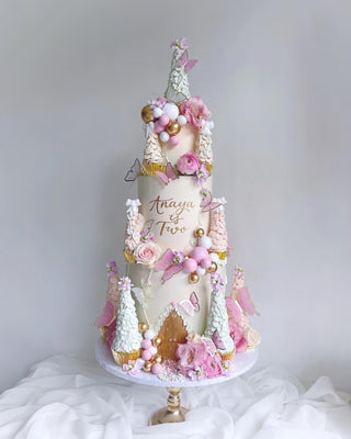 Princess Castle Cake